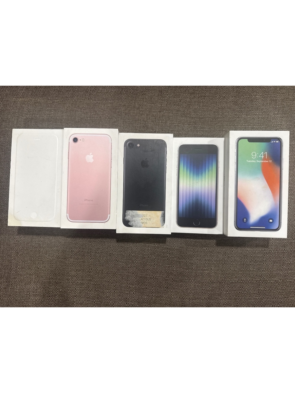 Empty Used Iphone Boxes